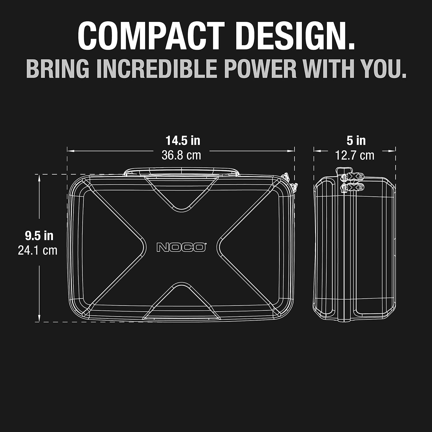 image:imageNOCO GBC104 Boost X EVA Protection Case for GBX155 UltraSafe Lithium Jump StartersGBX155 EVA Case
