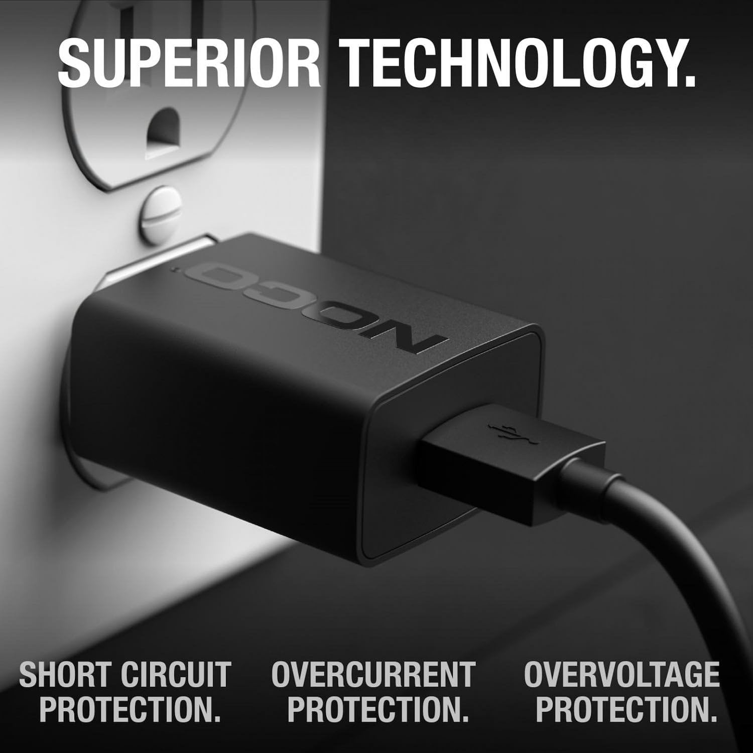 image:imageNOCO NUSB211NA 10W USB Power Adapter 21A 5V Wall Charger and Compatible Apple Samsung Google Amazon Devices