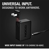 NOCO U65 65W USB-C Charger, Power Delivery (PD) Fast Portable Micro Wall Charger and International Travel Charger with Interchangeable Plugs for Apple, Google, Samsung, Microsoft and More