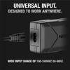 NOCO XGC4 56-Watt XGC Power Adapter for GB70/GB150/GB250+/GB251+/GB500 Boost UltraSafe Lithium Jump Starters(60 inches)