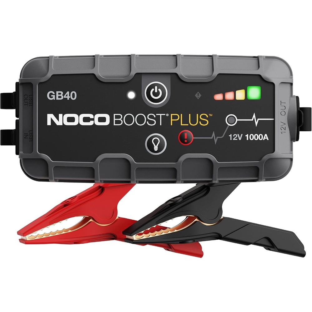 image:imageNOCO Boost GB40 12V 1000A UltraSafe Portable Lithium Jump Starter  SparkProof amp Reverse Polarity Protection For Car Truck Motorcycle SUV Boat ATV RV up to 60L Gas amp 30L Diesel