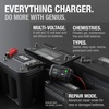 NOCO GENIUS5: 5A 6V/12V Smart Battery Charger – Automatic Maintainer, Trickle Charger & Desulfator with Overcharge Protection & Temperature Compensation – for Lead-Acid & Lithium Batteries | Overcharge Protection, Desulfator, Temperature Compensation, Force Mode, For Lead-Acid (Wet, Gel, AGM) & Lithium (LiFePO4)(5A)