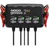 NOCO GENIUS2X4: 8A 4-Bank Smart Battery Charger (2A/Bank) – 6V/12V Automatic Maintainer, Trickle Charger & Desulfator with Overcharge Protection & Temperature Compensation – for Lead-Acid & Lithium | Charges 4 Batteries at Once, Overcharge Protection, Desulfator, Temperature Compensation, Force Mode, For Lead-Acid & Lithium(8A (2A per Bank))