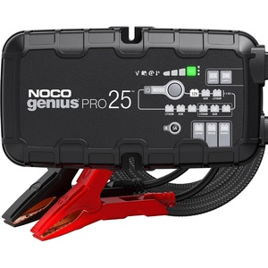 NOCO GENIUSPRO25 25A 6/12/24V Battery Charger & Maintainer | Power Supply Mode, Overcharge Protection, Desulfator, Temperature Compensation, Force Mode, For Lead-Acid & Lithium