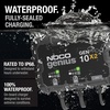 NOCO Genius GENPRO10X2: 2-Bank, 20A Onboard Battery Charger – 10A Per Bank, 12V Waterproof Marine Charger with Overcharge Protection & Temperature Compensation – for Lead-Acid & Lithium Batteries | Charges 2 Batteries at Once, IP68 Waterproof, Overcharge Protection, Temperature Compensation, For Lead-Acid & Lithium(20A (10A per Bank))