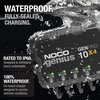 NOCO Genius GENPRO10X4: 4-Bank, 40A Onboard Battery Charger – 10A Per Bank, 12V Waterproof Marine Charger with Overcharge Protection & Temperature Compensation – for Lead-Acid & Lithium Batteries | Charges 4 Batteries at Once, IP68 Waterproof, Overcharge Protection, Temperature Compensation, For Lead-Acid & Lithium